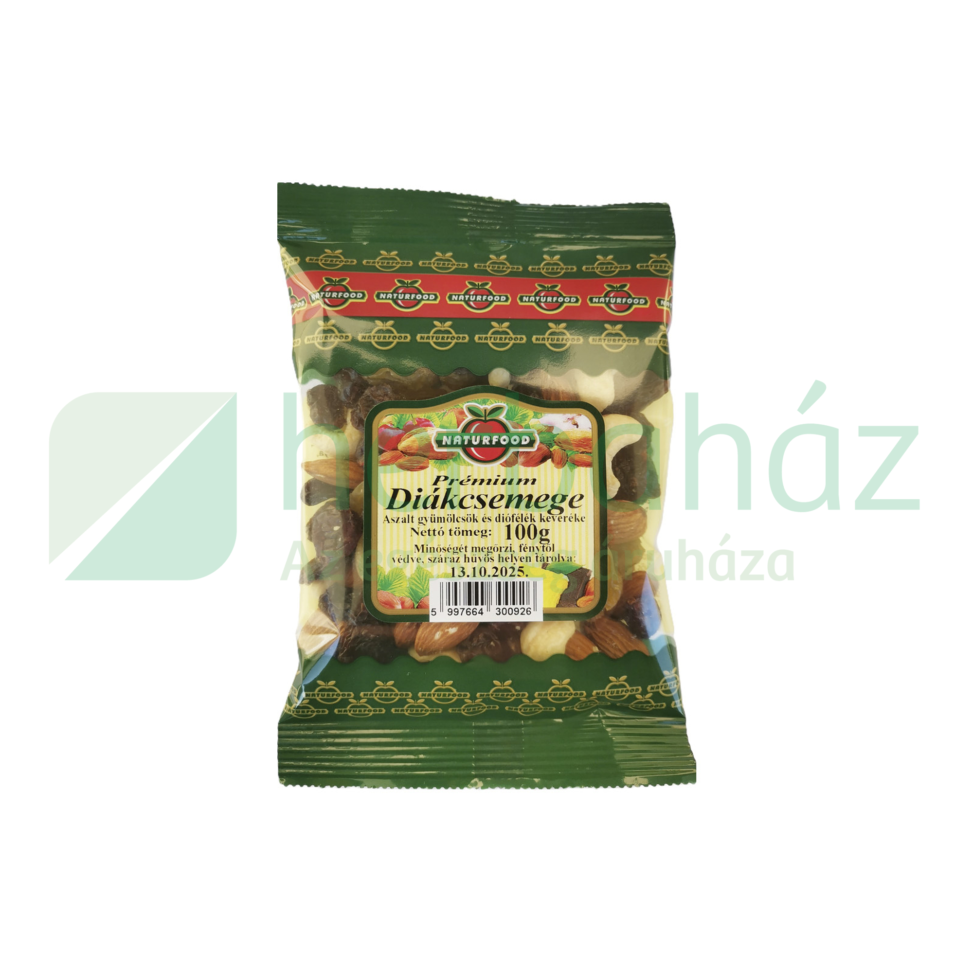 NATURFOOD PRÉMIUM DIÁKCSEMEGE 100G