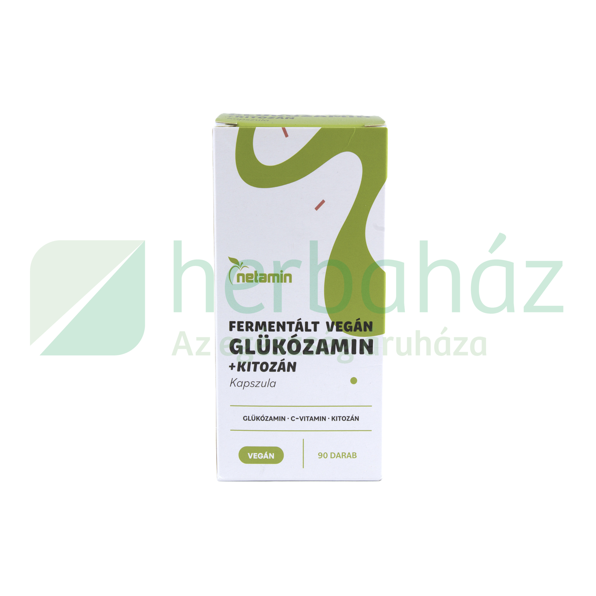 NETAMIN FERMENTÁLT VEGÁN GLÜKOZAMIN + KITOZÁN KAPSZULA 90DB