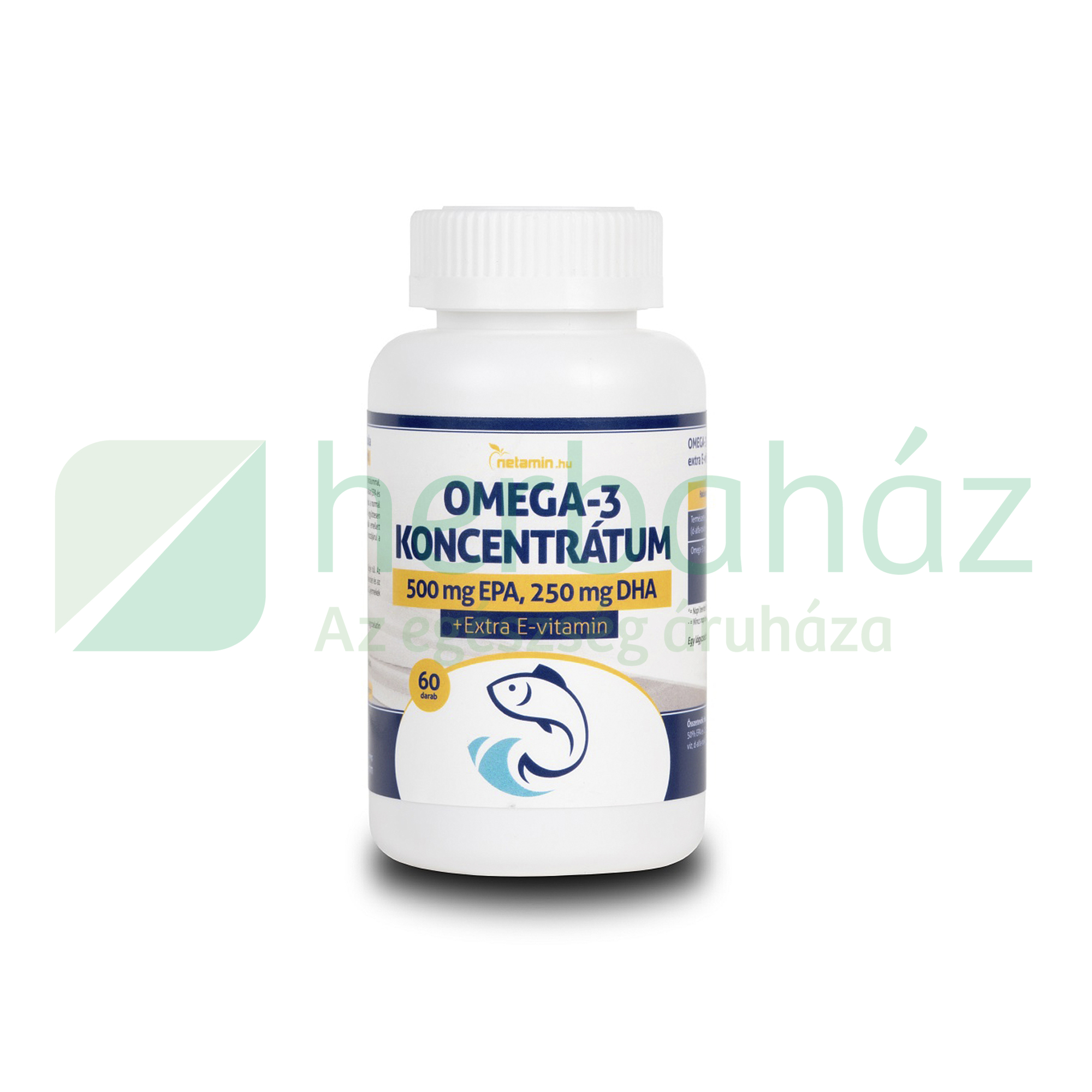 NETAMIN OMEGA-3 KONCENTRÁTUM KAPSZULA 60DB