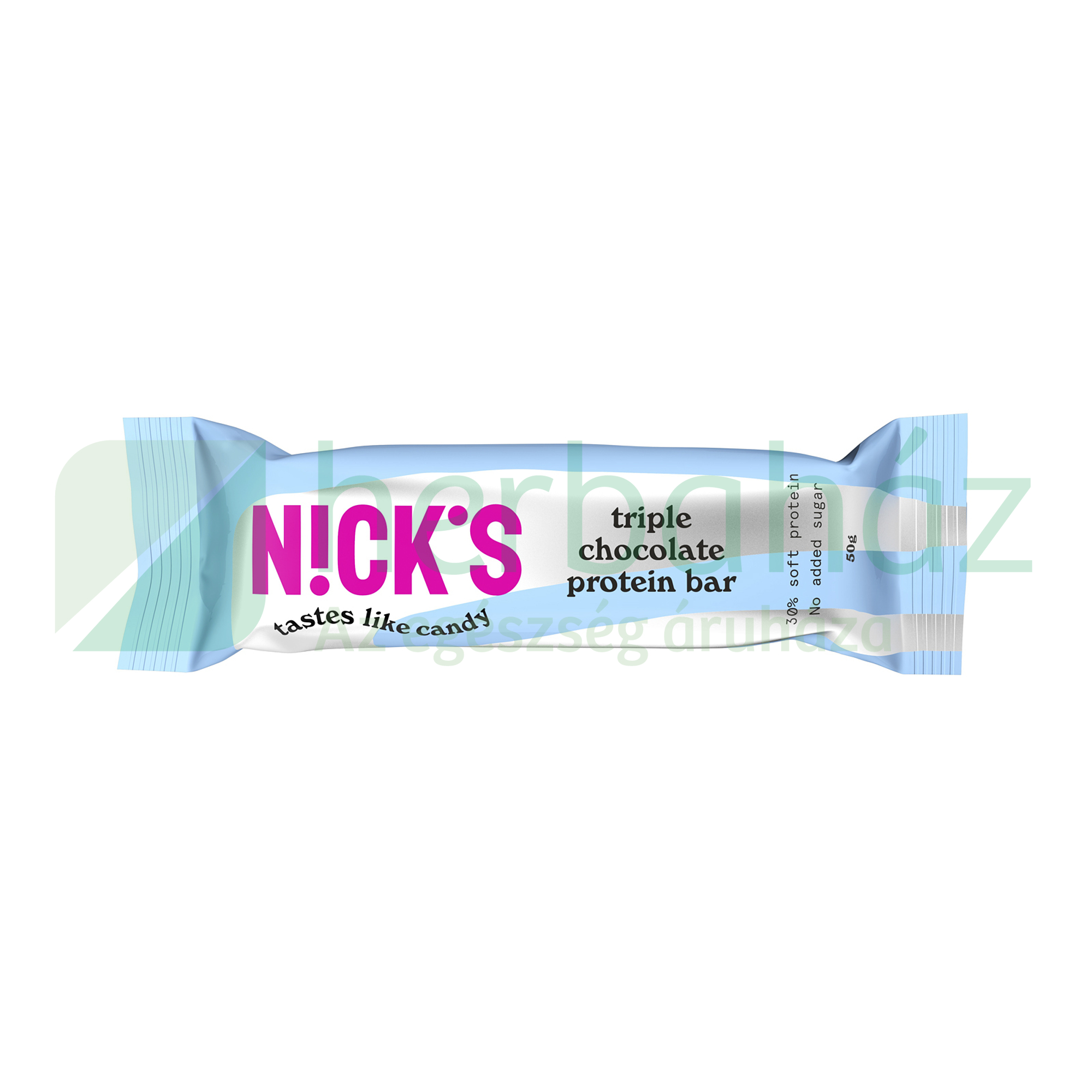 NICKS HÁROM FÉLE CSOKOLÁDÉS PROTEINSZELET 50G