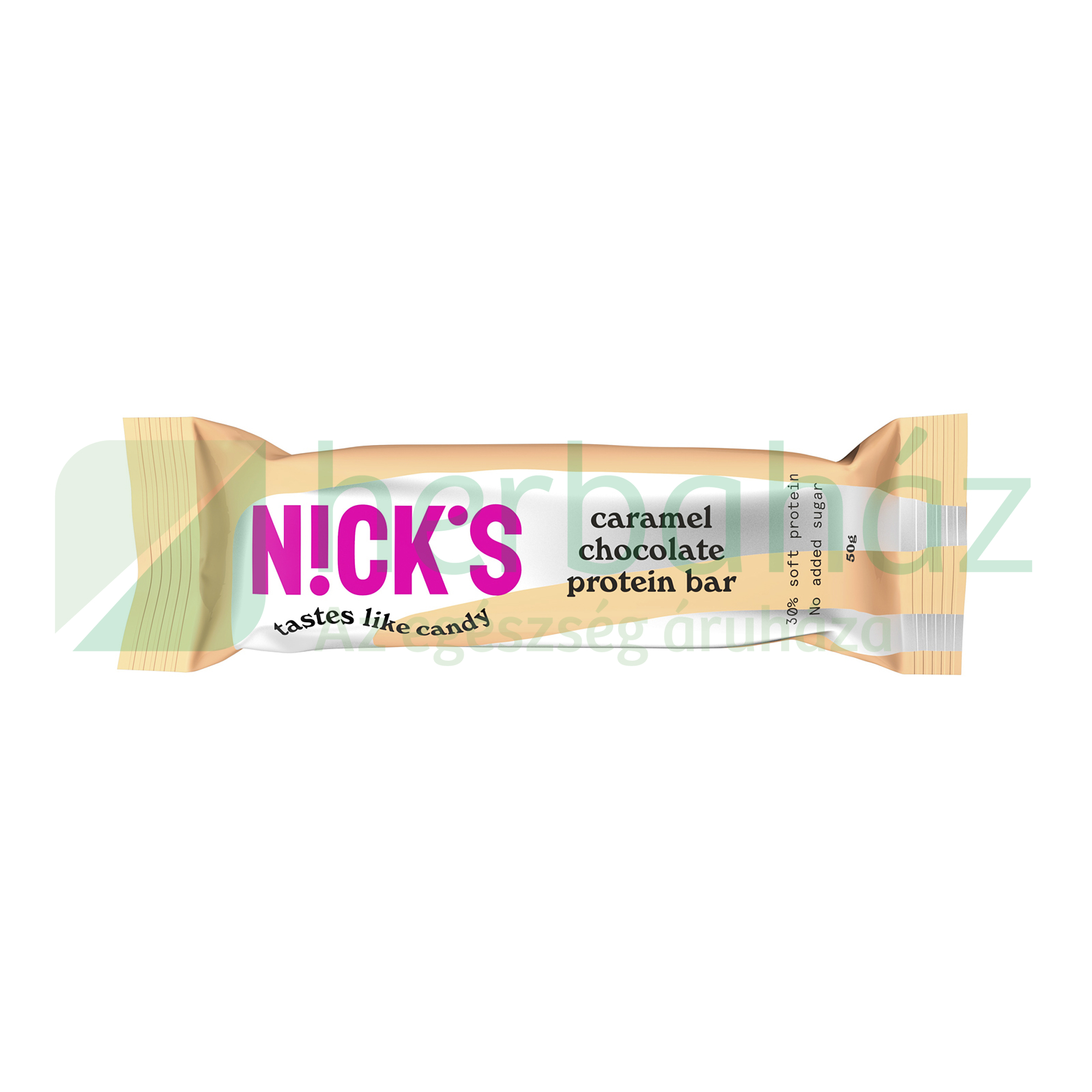 NICKS KARAMELLÁS-CSOKOLÁDÉS PROTEINSZELET 50G