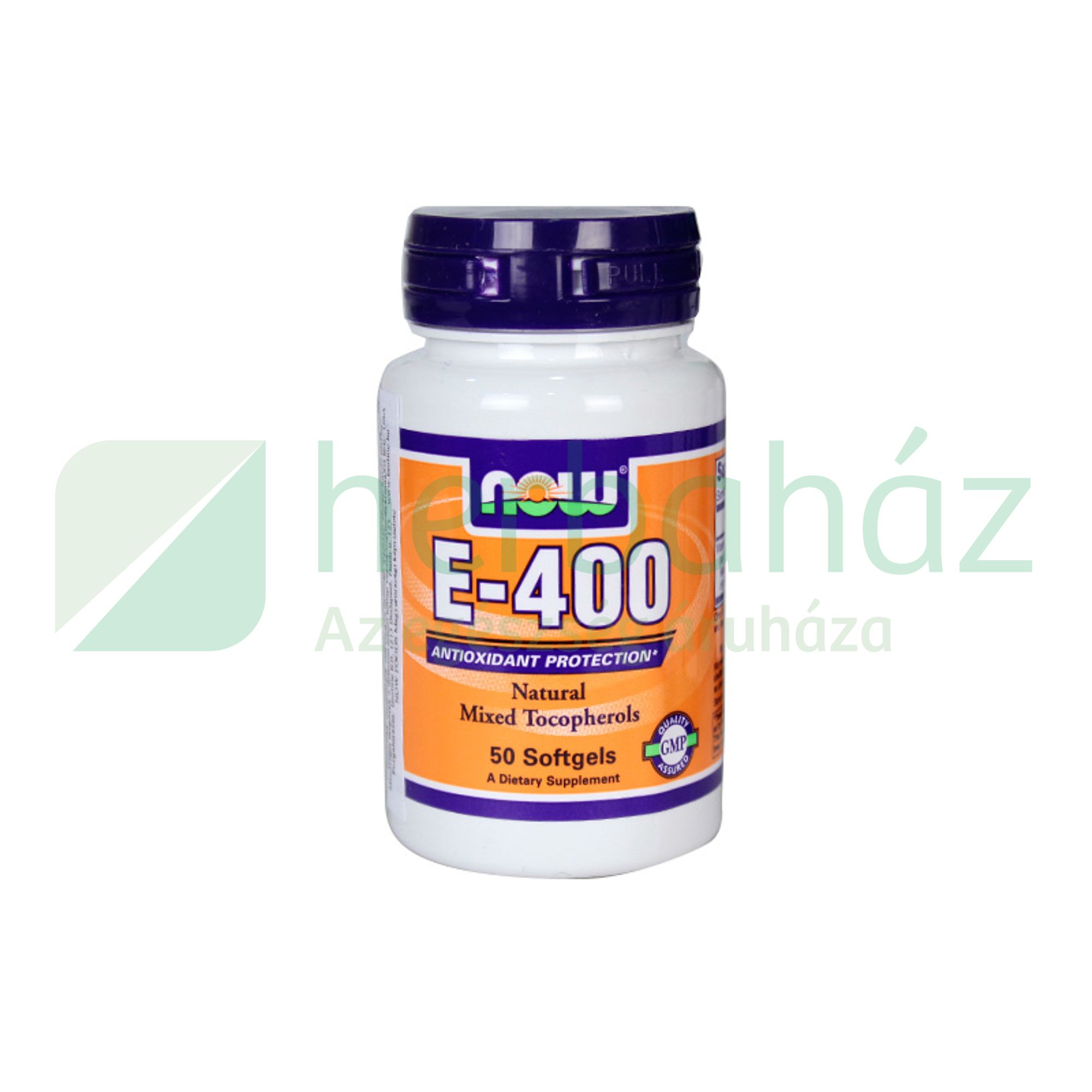 NOW E-400 ANTIOXIDANT LÁGYZSELATIN KAPSZULA 50DB