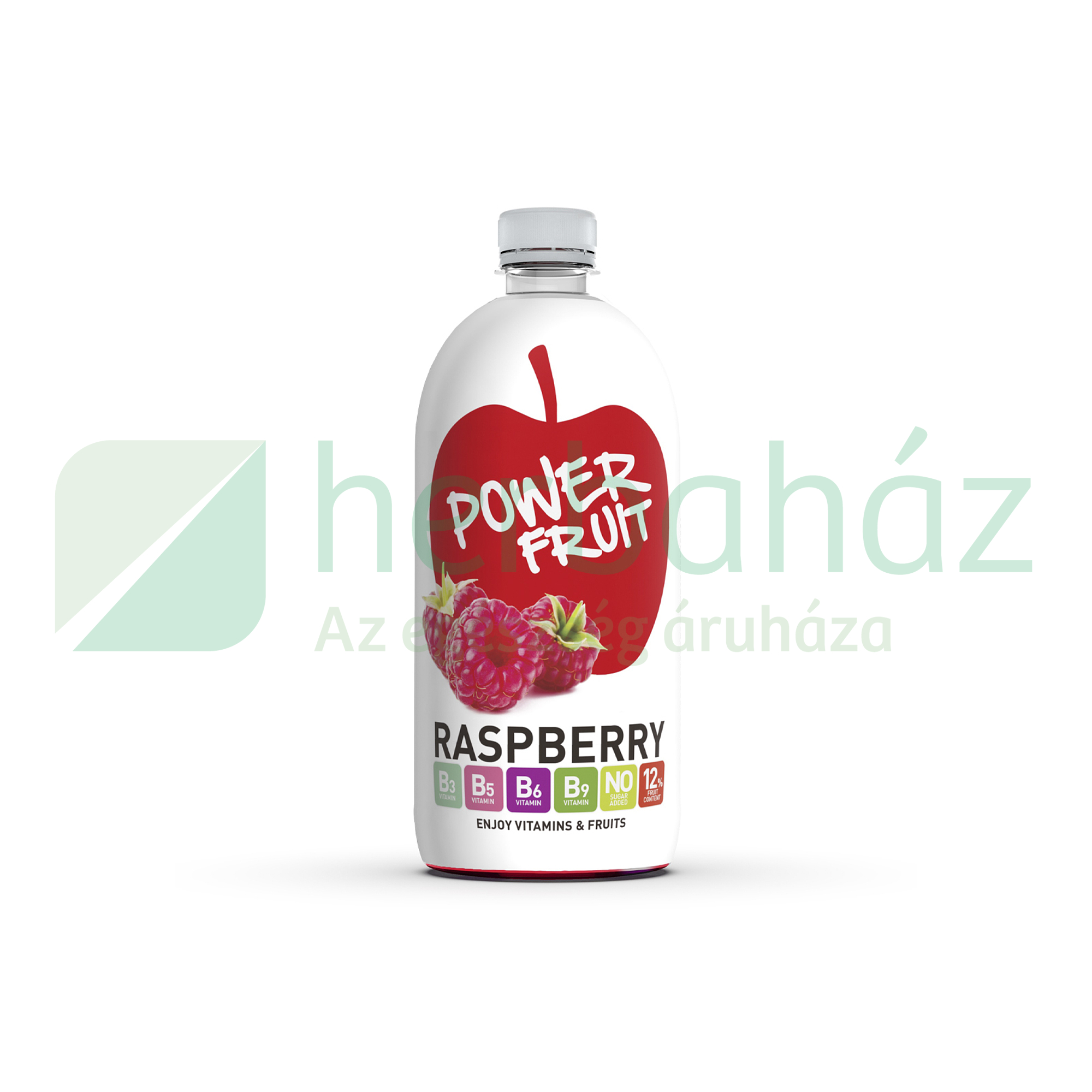 POWER FRUIT ITAL MÁLNA ÉDESÍTŐSZEREKKEL 750ML DRS+50FT BETÉTDÍJ