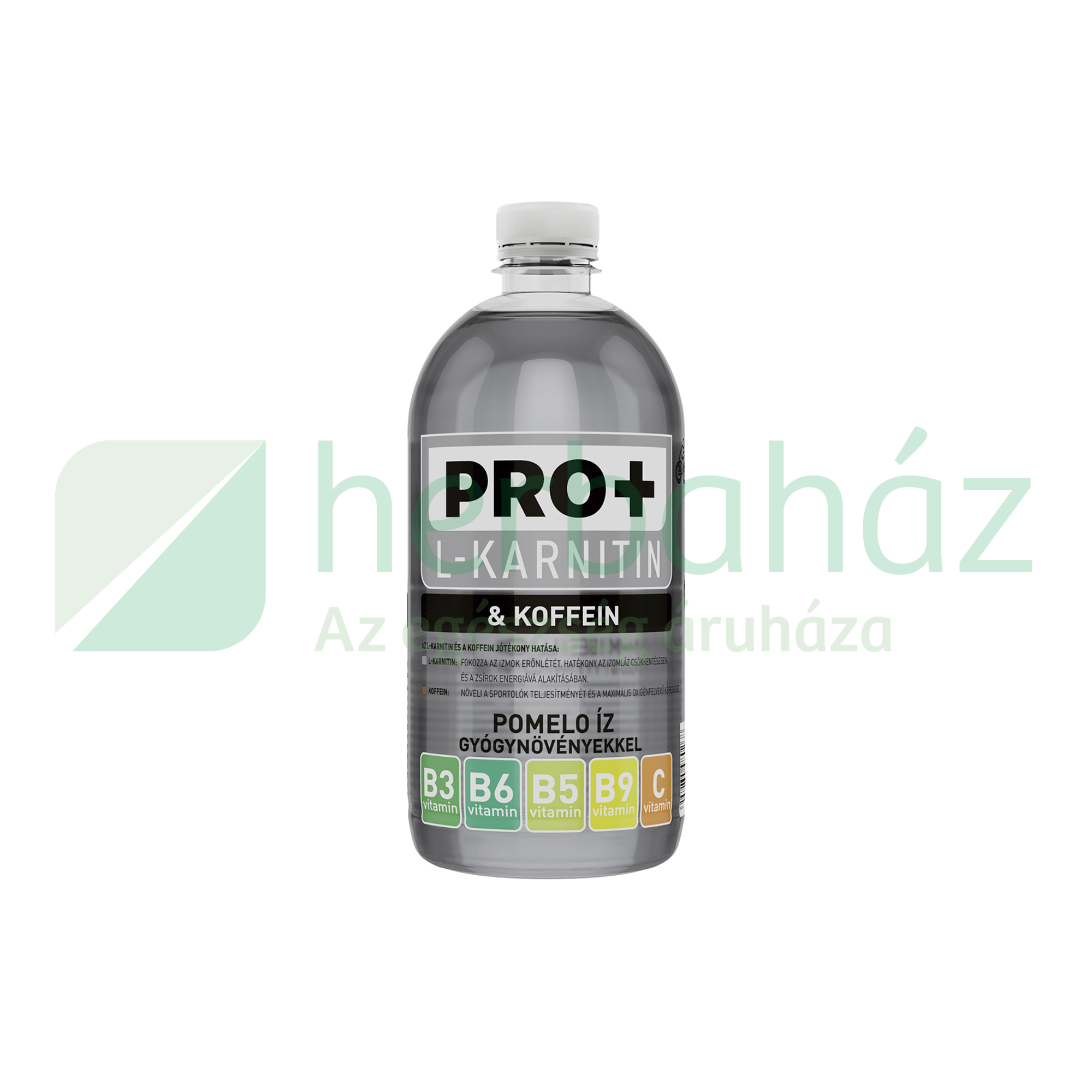 PRO+ L-KARNITIN + KOFFEIN - POMELO GYÓGYNÖVÉNYEKKEL 750ML DRS+50FT BETÉTDÍJ