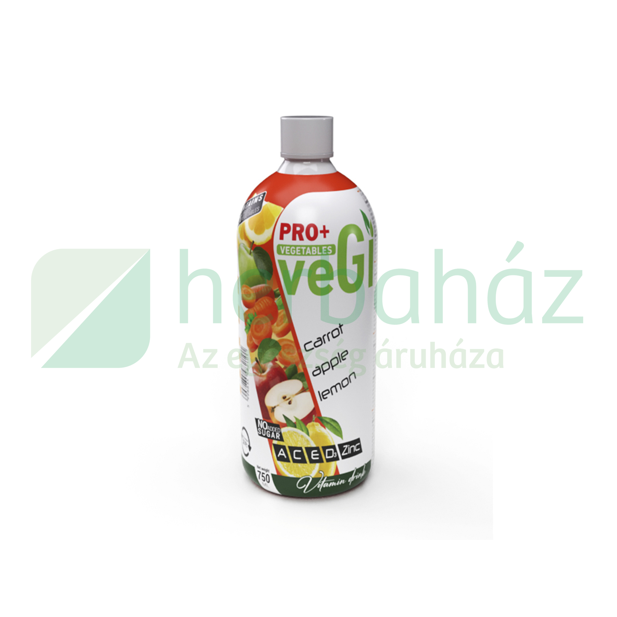 PRO+ VEGI A-C-E-D3- VITAMIN ÉS CINK SÁRGARÉPA-ALMA-CITROM ÍZŰ ITAL 750ML DRS+50FT BETÉTDÍJ