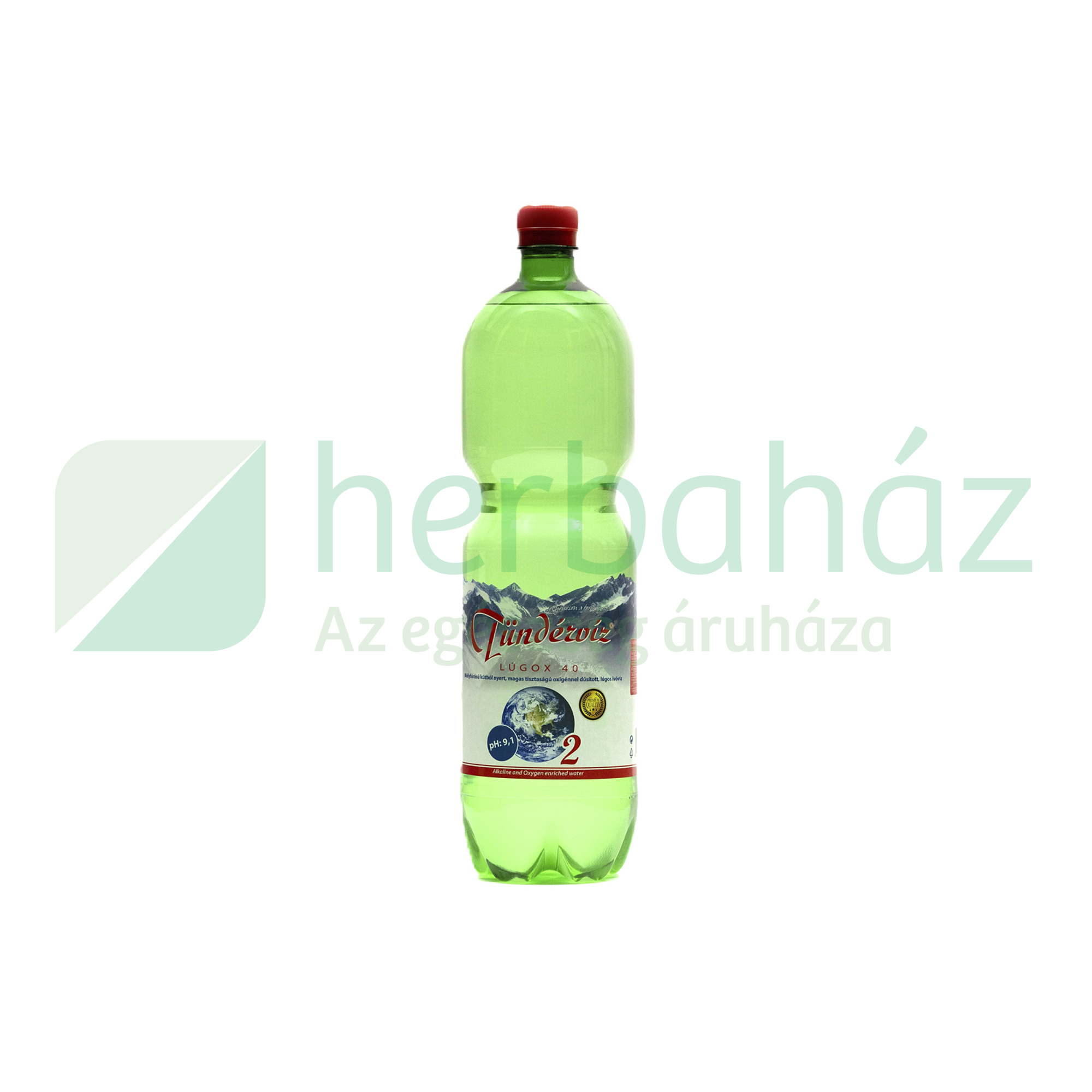 TÜNDÉRVÍZ LÚGOX 40 1500ML DRS+50FT BETÉTDÍJ