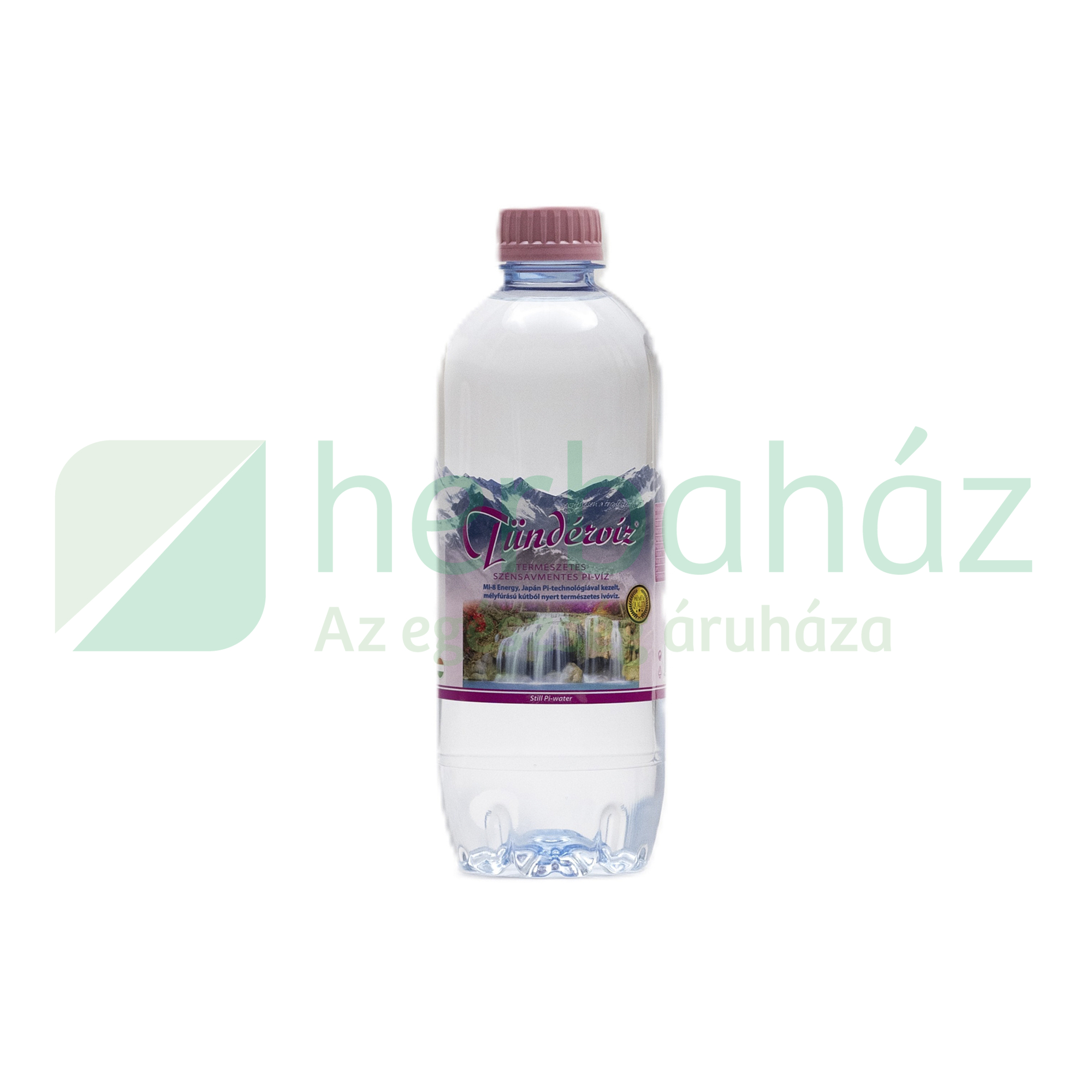 TÜNDÉRVÍZ TERMÉSZETES SZÉNSAVMENTES PI-VÍZ 500ML DRS+50FT BETÉTDÍJ