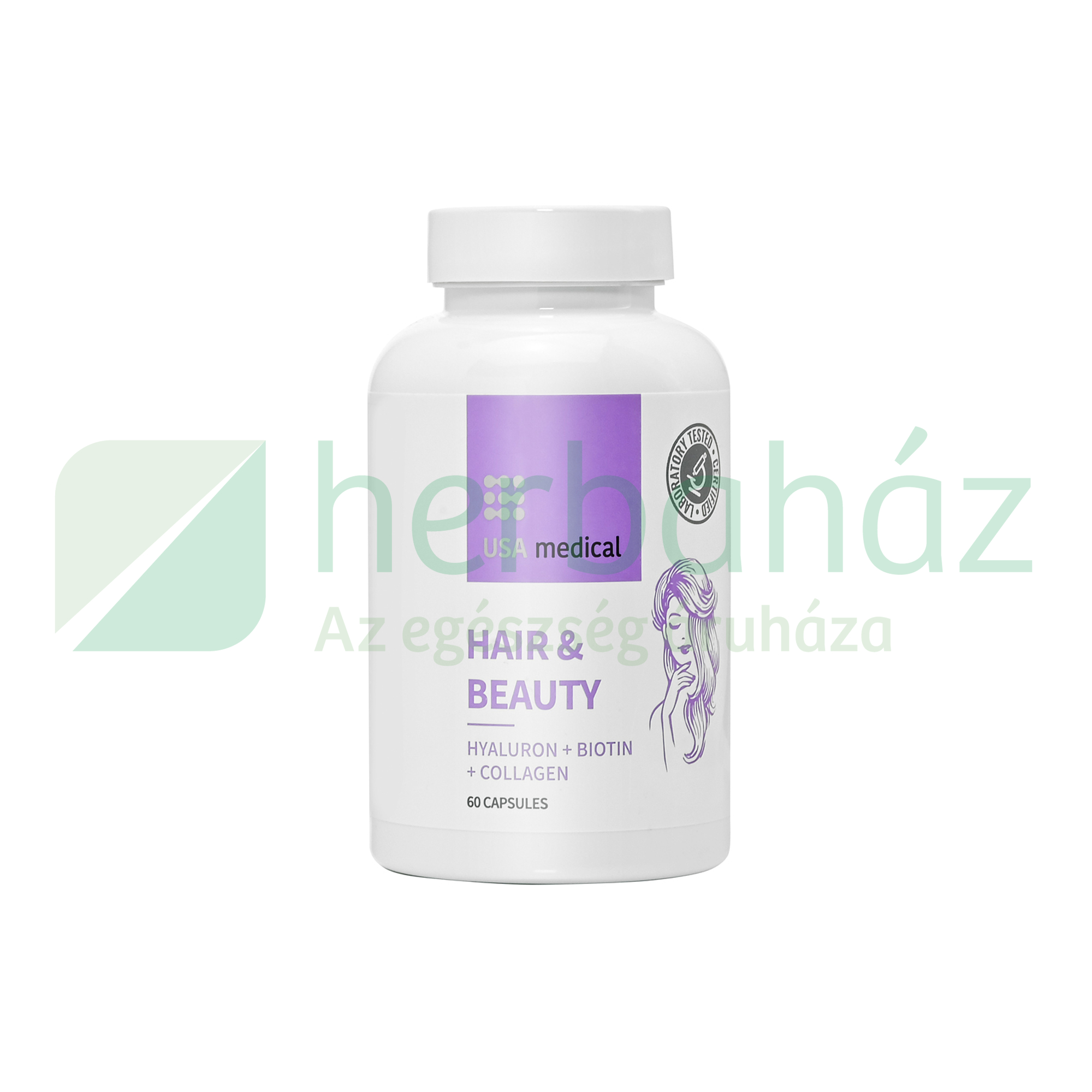 USA MEDICAL HAIR AND BEAUTY - HAJVITAMIN KAPSZULA 60DB