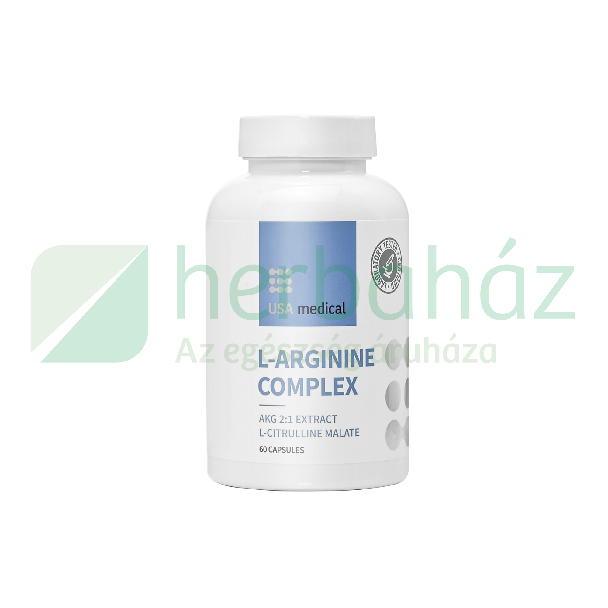 USA MEDICAL L-ARGININE COMPLEX KAPSZULA 60DB