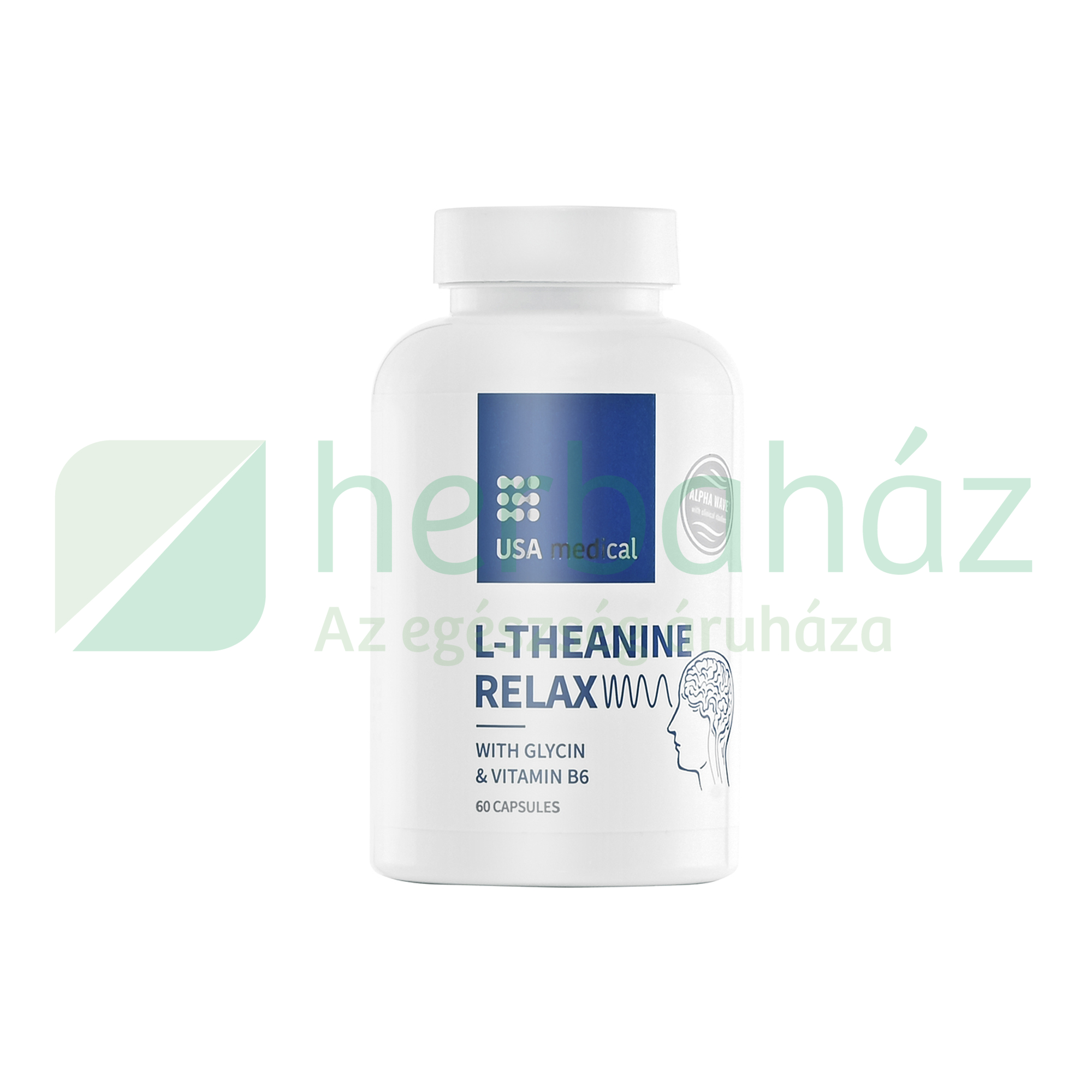 USA MEDICAL L-THEANINE RELAX KAPSZULA 60DB