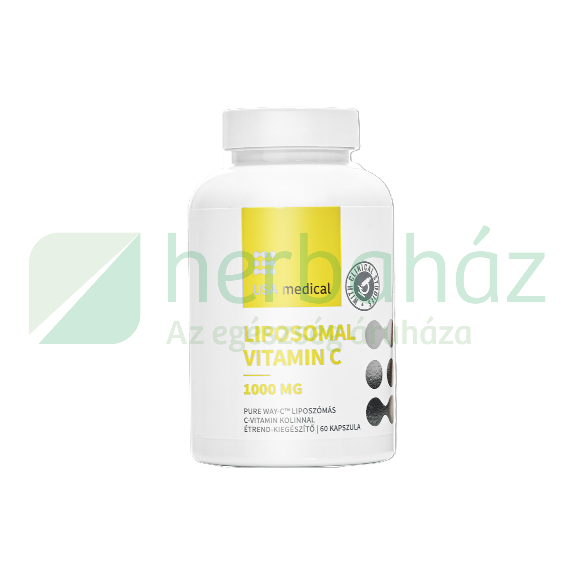 USA MEDICAL LIPOSOMAL VITAMIN C + KOLIN KAPSZULA 60DB