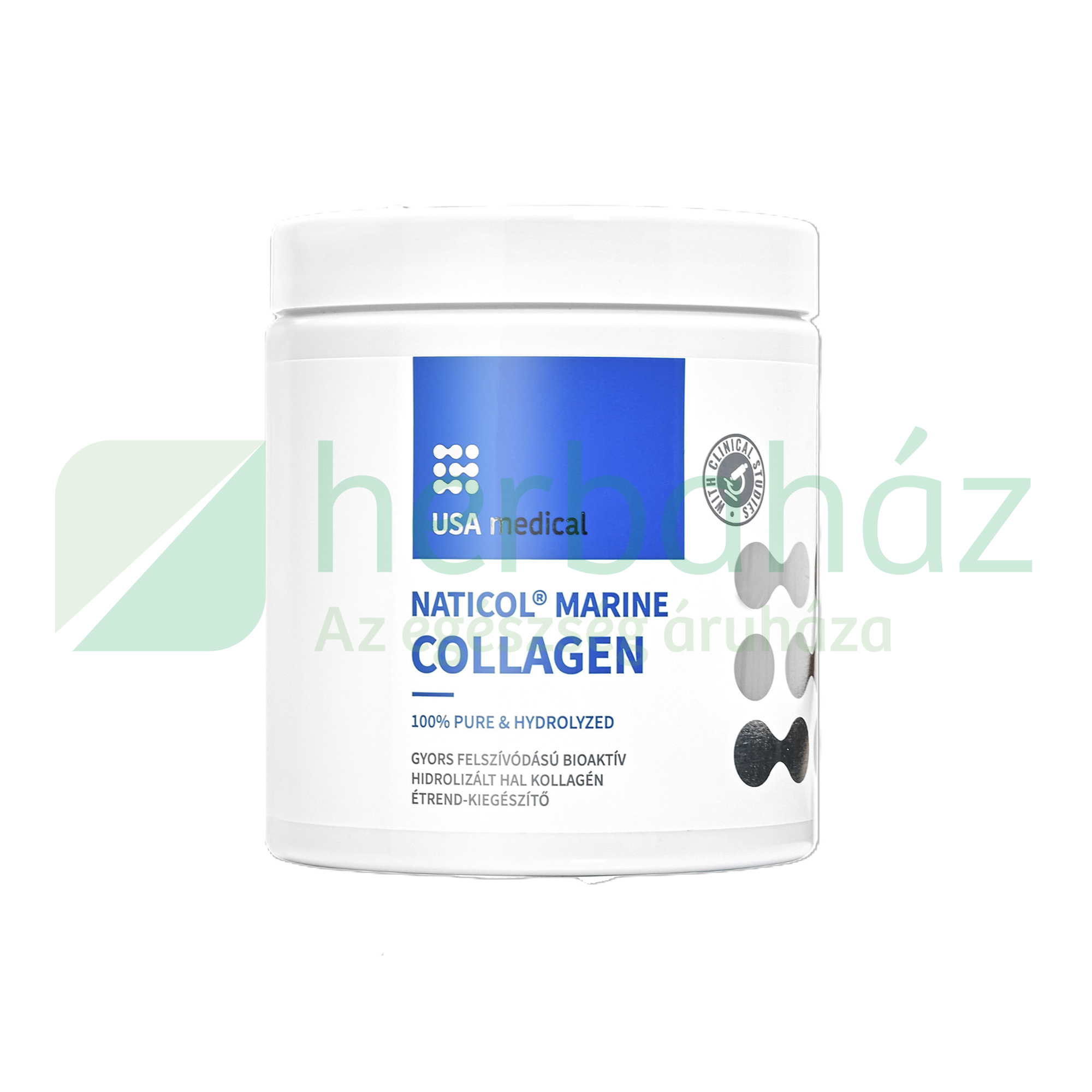 USA MEDICAL NATICOL MARINE HAL KOLLAGÉN POR 242G