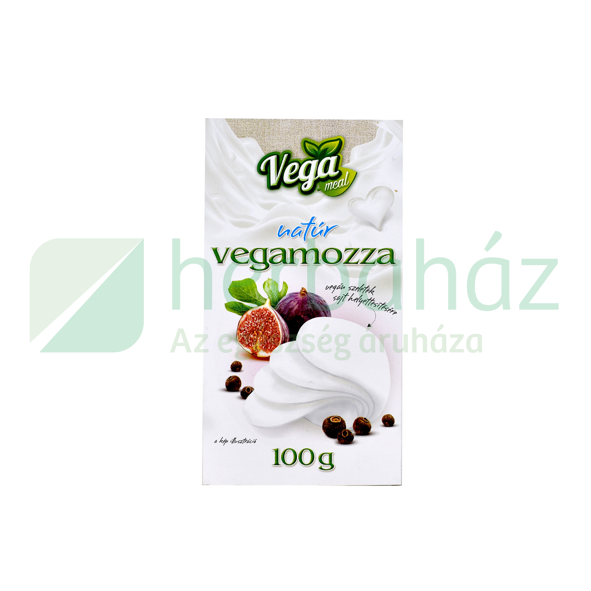 VEGA MEAL VEGAMOZZA NATÚR SZELETELT 100G (H)