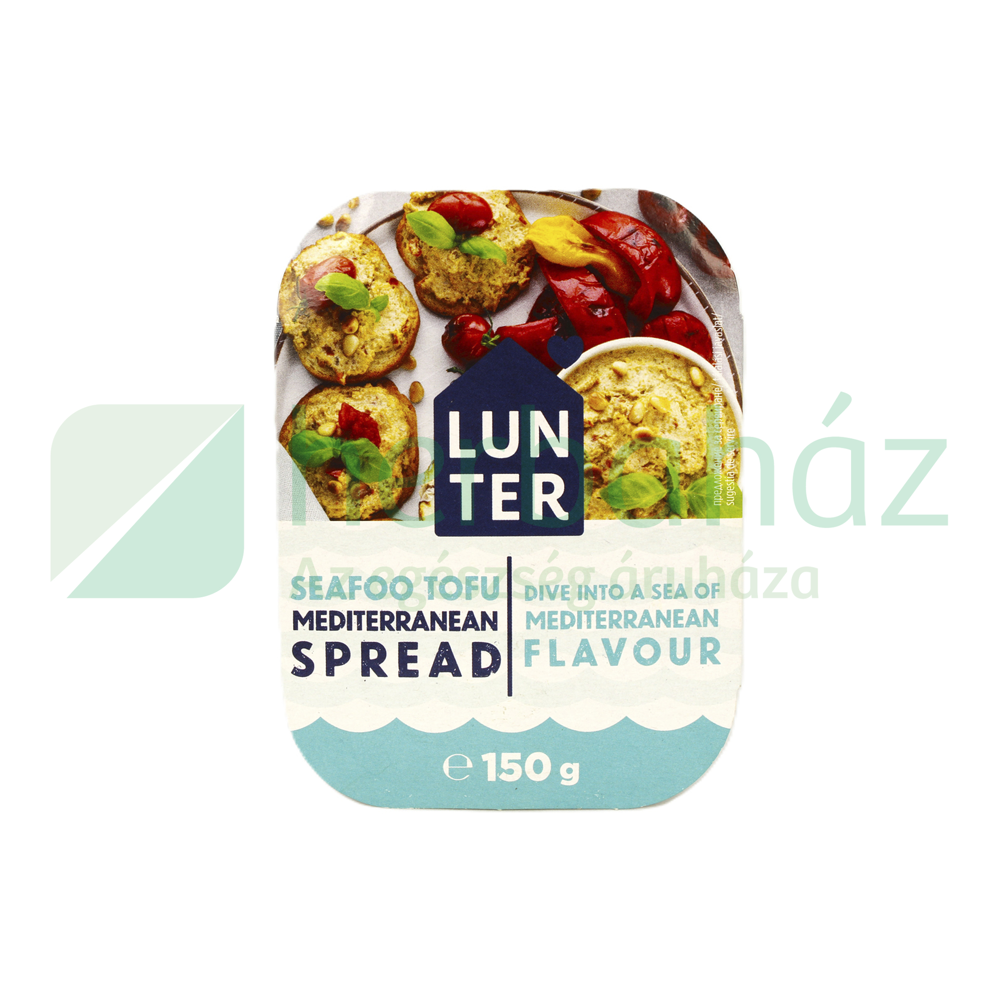 VEGÁN LUNTER TOFU SEAFOO MEDITERRÁN NÖVÉNYI ALAPÚ TERMÉK 150G [H]