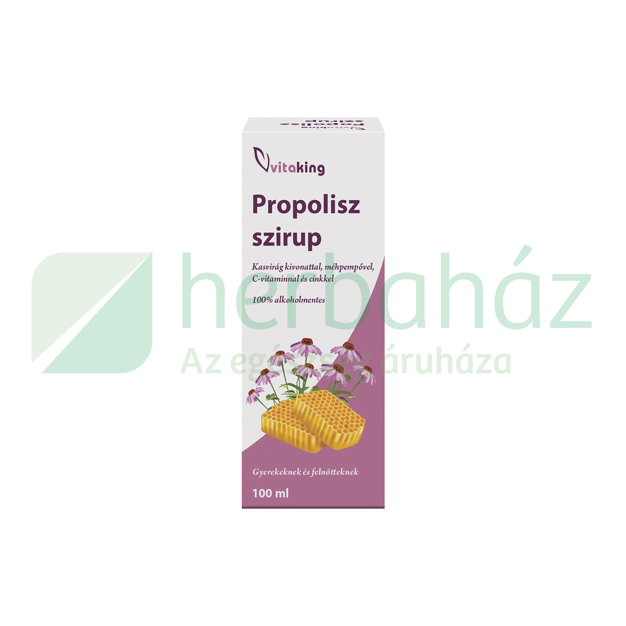 VITAKING PROPOLISZ SZIRUP ALKOHOLMENTES 100ML