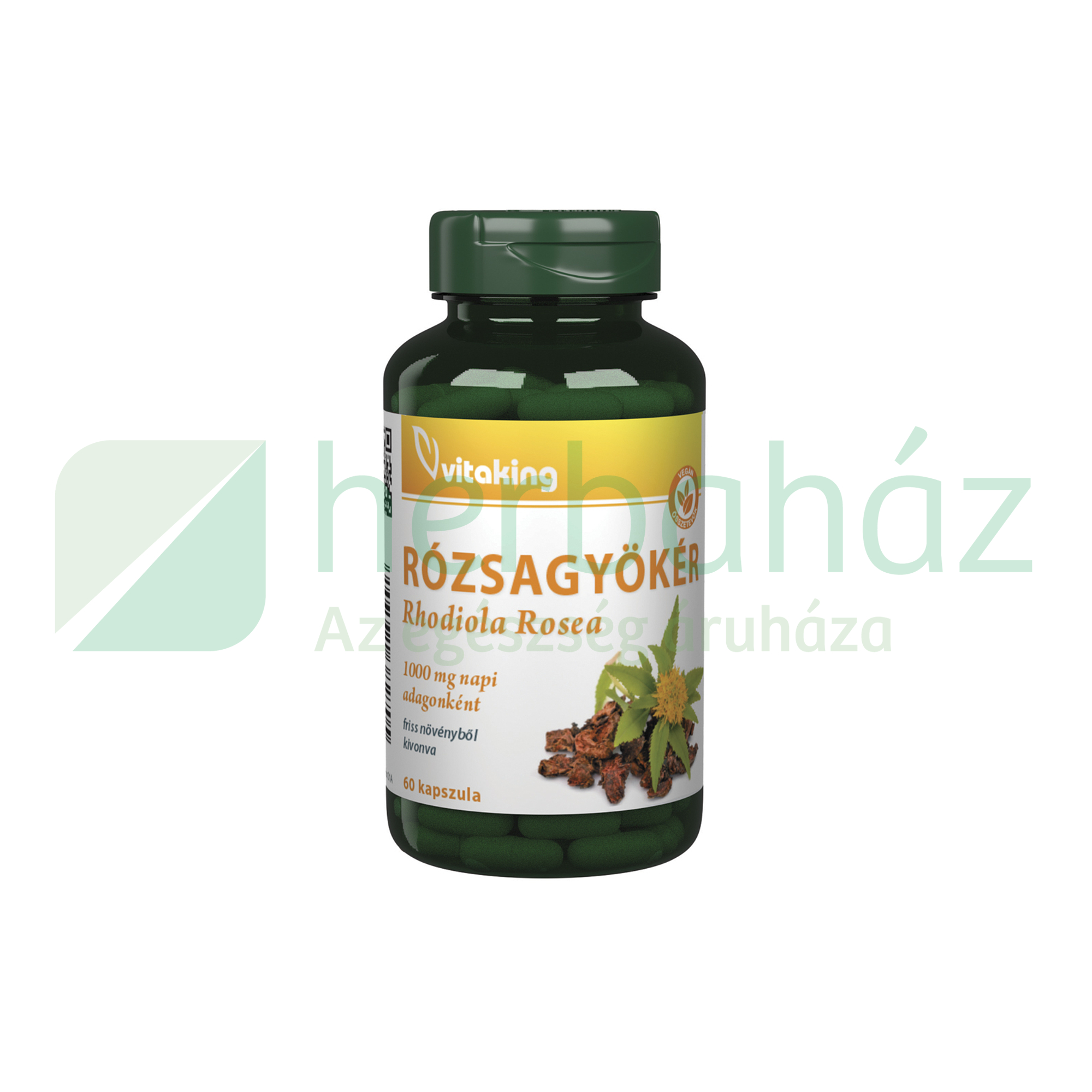 VITAKING RÓZSAGYÖKÉR 1000MG KAPSZULA 60DB