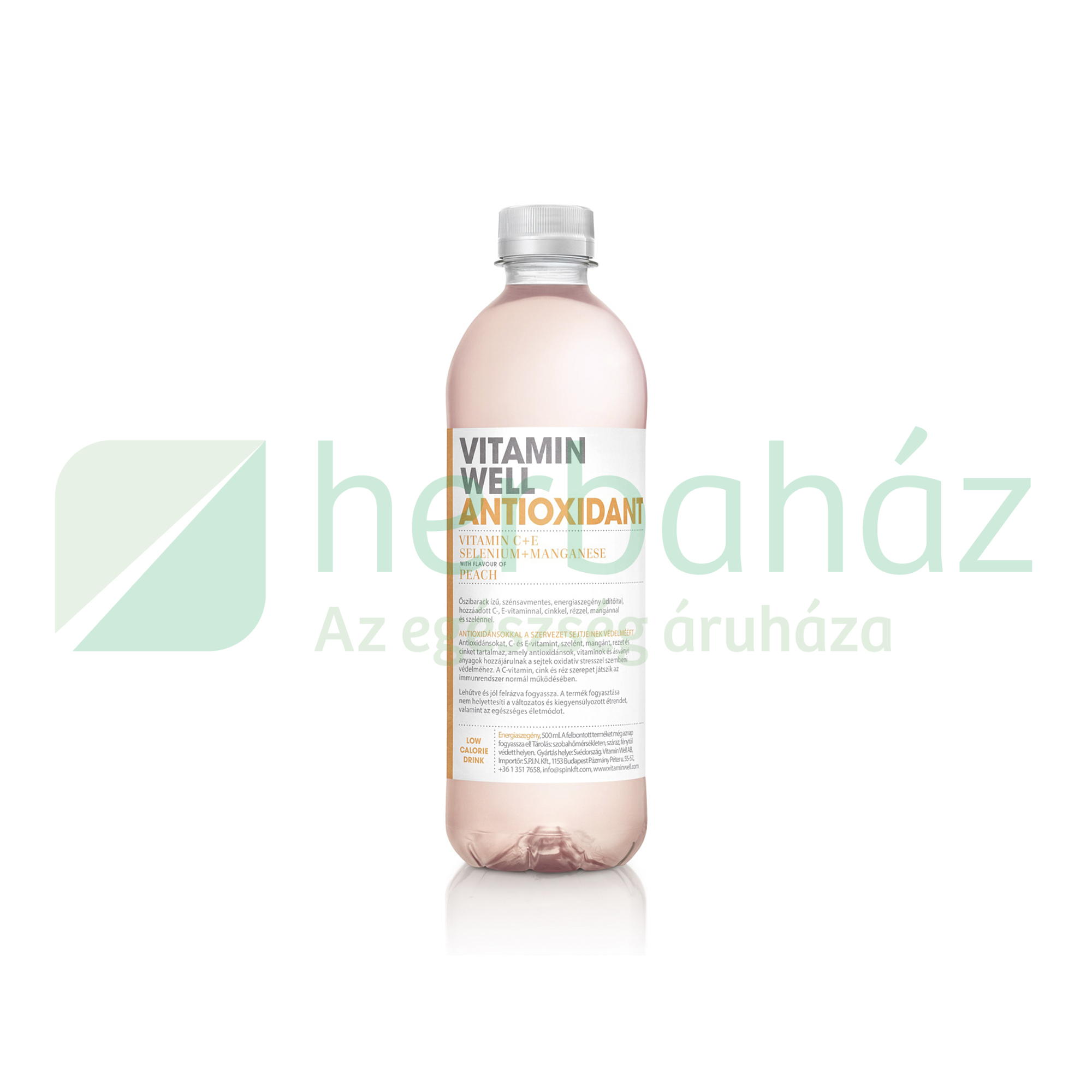 VITAMIN WELL ANTIOXIDANT SZÉNSAVMENTES ÜDÍTŐITAL ŐSZIBARACK 500ML DRS+50FT BETÉTDÍJ