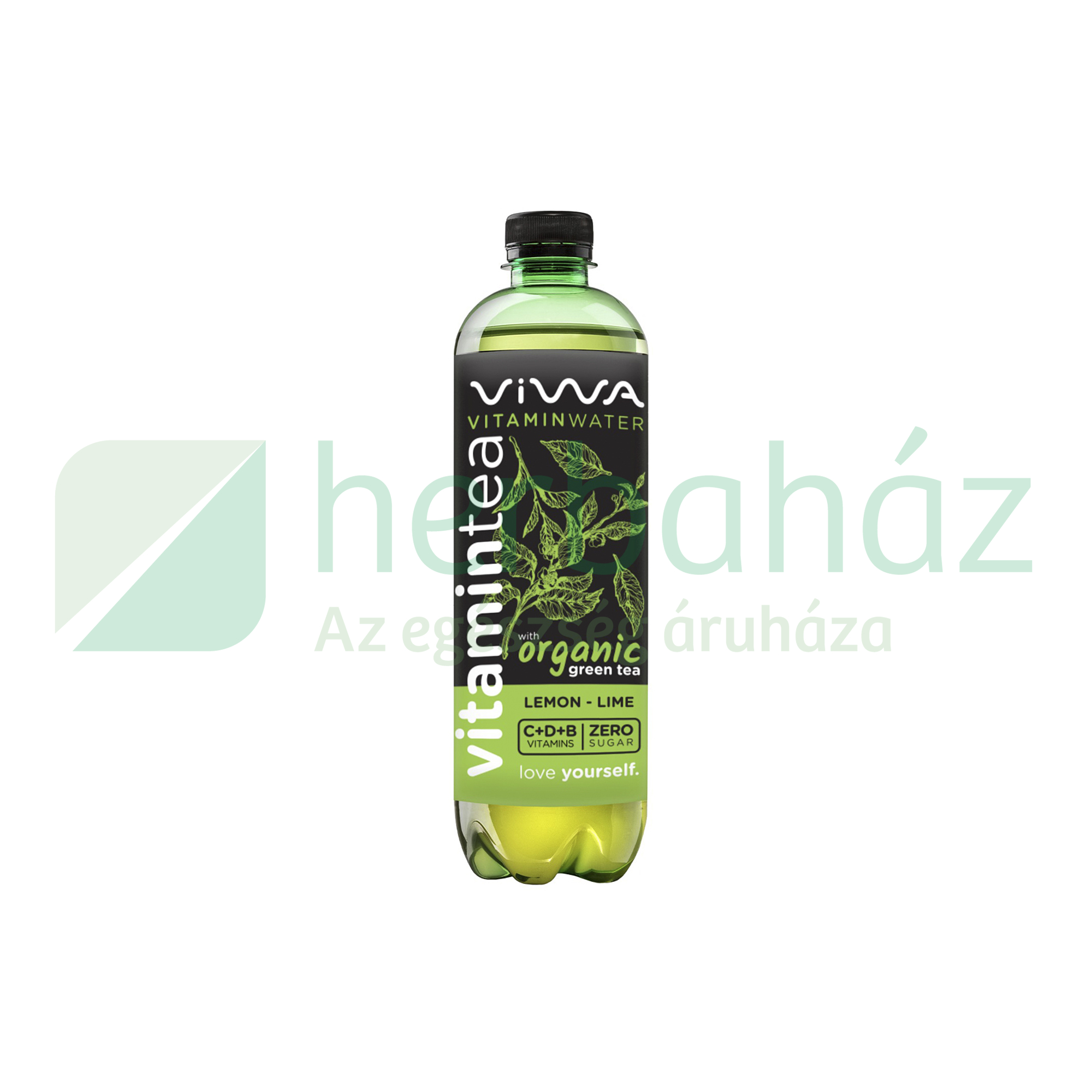 VIWA VITAMINTEA ZÖLD TEA CITROM-LIME 600ML DRS+50FT BETÉTDÍJ