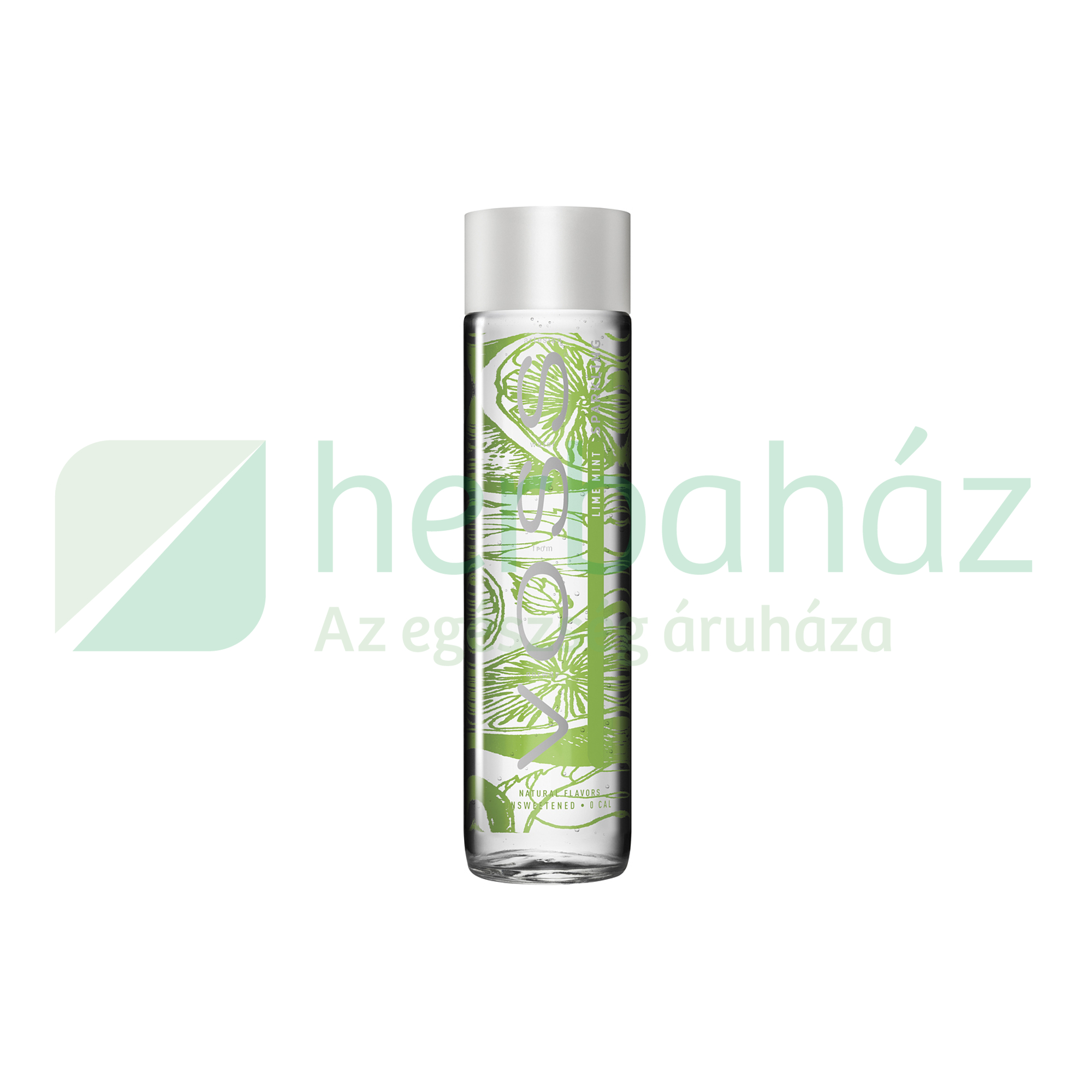 VOSS LIME- MENTA SZÉNSAVAS ÁRTÉZI VÍZ 375ML