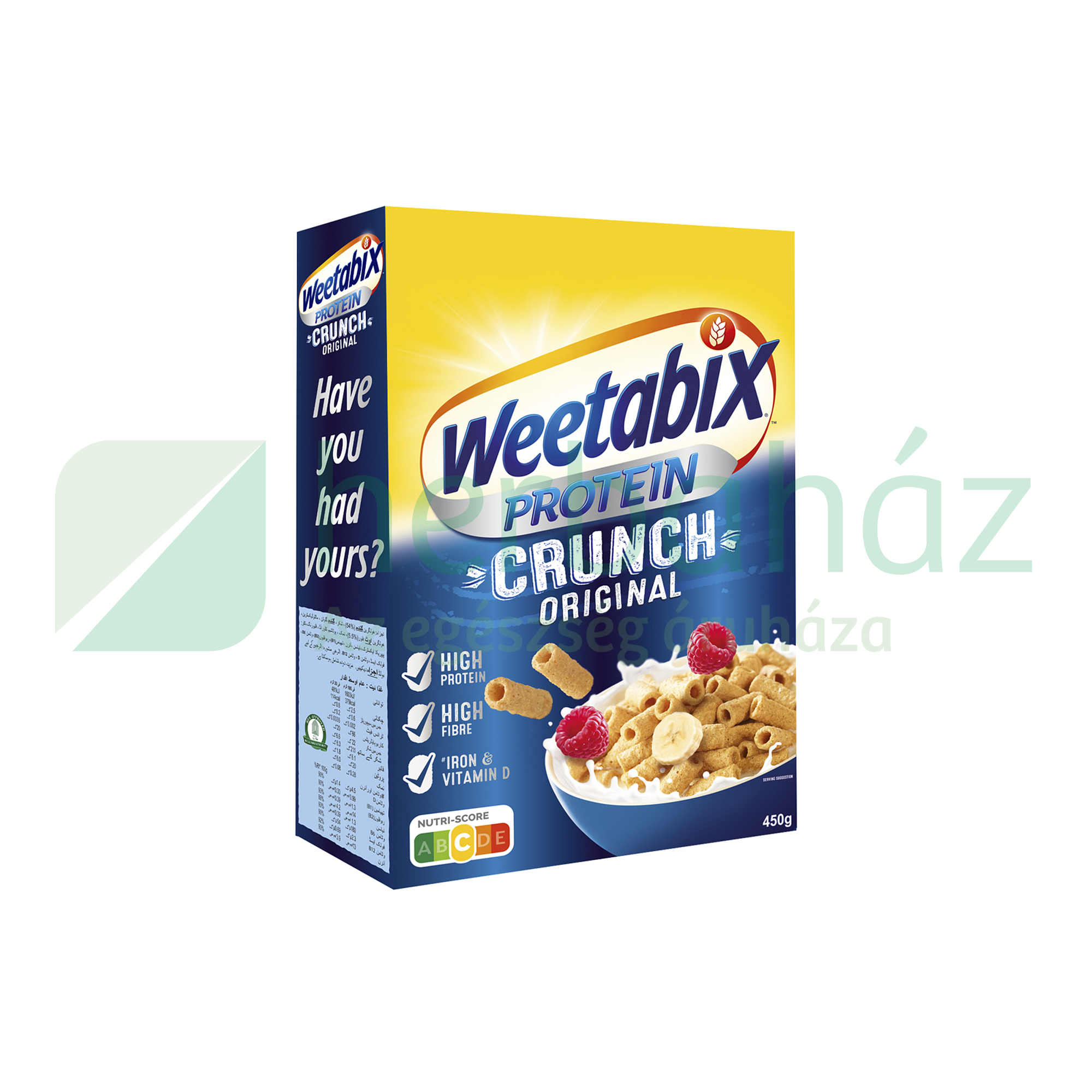 WEETABIX PROTEIN CRUNCH VITAMINOKKAL ORIGINAL 450G